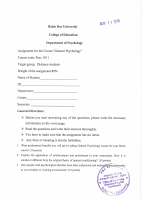 psyc 1011 PSYCHOLOGY ASSG..pdf